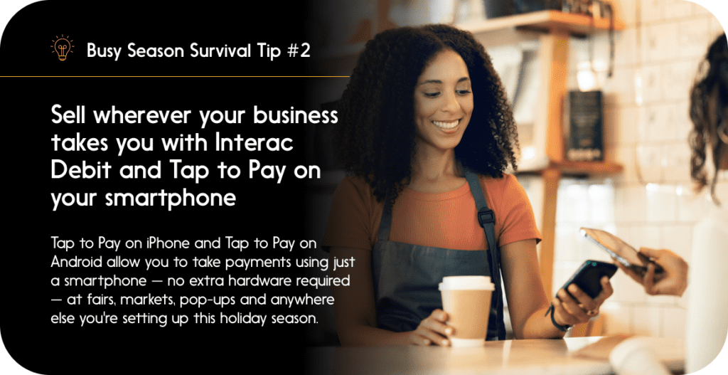 Busy Season Survival Tip 2: Be flexible: Offer your customers more choice in how to pay